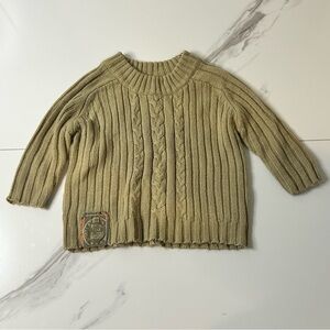 Cozy Cable Knit Sweater Size Toddler 6-9 Months